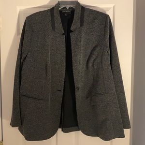 Lane Bryant Gray Tweed Blazer, Size 22